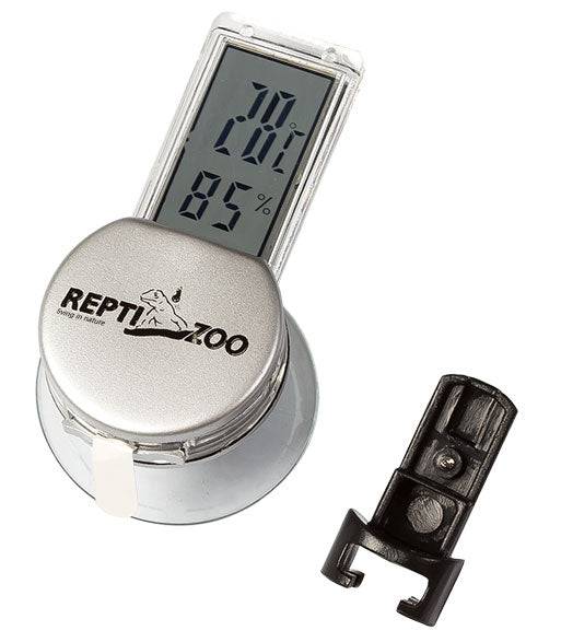 REPTI ZOO Reptile Terrarium Thermometer Hygrometer Digital Display