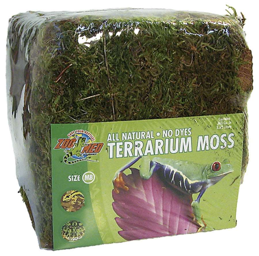 Zoo Med Terrarium Moss Substrate Mini Bale