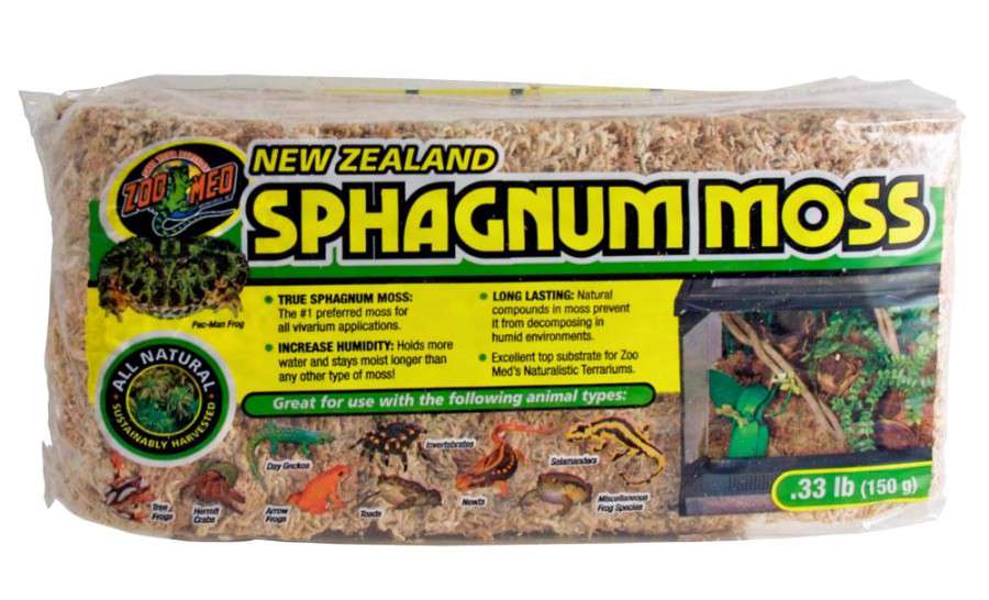 Zoo Med New Zealand Sphagnum Moss (0.3lb 150G)