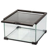 REPTIZOO - Mini Terrarium - Black - 12” x 12” x 8” (AK04B) - Reptile Deli Inc.