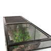 REPTIZOO -RK0230-72”X24”X24”-Knock Down-Reptile Glass Terrarium - Sliding Doors - Reptile Deli Inc.