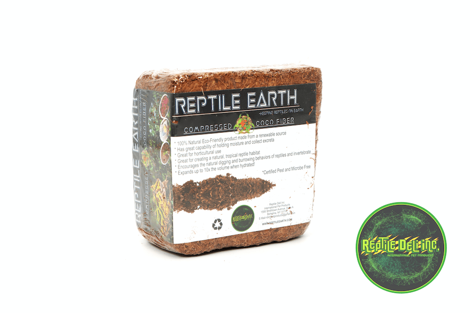 Reptile Earth - Substrate - Compressed Coco Mini-Brick (SB650S) - Reptile Deli Inc.