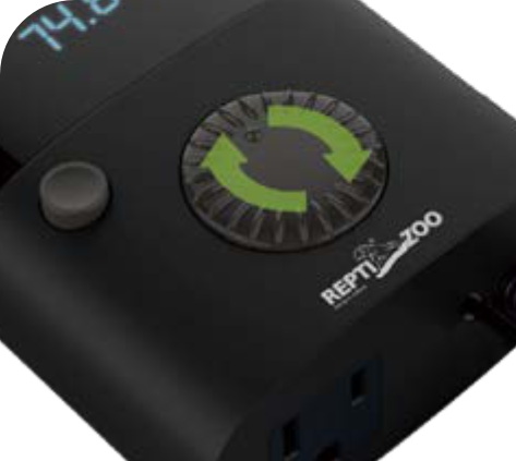 Reptizoo Digital Simple Rotation Thermostat 1200w max (THC24) - Reptile Deli Inc.