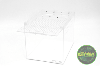 REPTIZOO - Acrylic Case - White - 6” x 8” x 6” (ACR03) - Reptile Deli Inc.